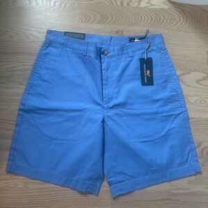 NWT Vineyard Vines Men's Light Blue Classic Fit 9” Club Shorts